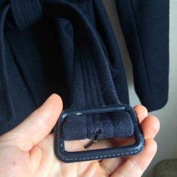 Banana Republic beautiful long wool peacoat - Picture 4 of 8